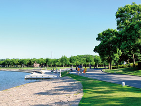 昆山市淀山湖台资园区景观工程